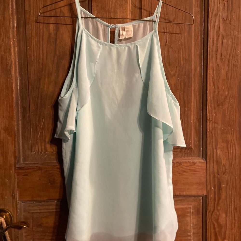 Light Blue Blouse | Size Medium